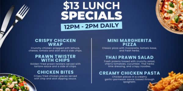MULLUM 1125 Lunch Specials TV MULTISCREEN